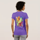 Heilende Herzen Kunst T - Shirt (Schwarz voll)