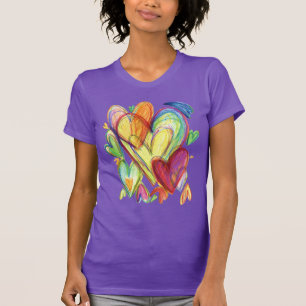 Heilende Herzen Kunst T - Shirt