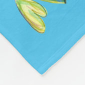 Heilende Herzen Kunst weiche Fleece Custom Blankes (Ecke)