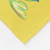 Heilende Herzen Kunst weiche Fleece Custom Blankes (Ecke)