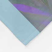 Heilende Iris-Göttin-Kunst-Decke Fleecedecke (Ecke)