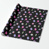 Heilende Kristalle Geschenkpapier (Ungerollt)