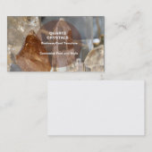 Heilende Kristalle - Quarz-Kristalle Visitenkarte (Vorne/Hinten)