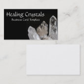 Heilende Kristalle Visitenkarte (Vorne/Hinten)