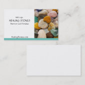 Heilende Mineralsteine Visitenkarte (Vorne/Hinten)