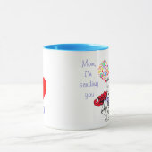 Heilende Power der Liebe - Megan der Held Tasse (Zentrum)