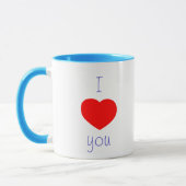 Heilende Power der Liebe - Megan der Held Tasse (Links)