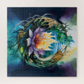 Heilende Power des Eintauchens in die Natur Puzzle (Horizontal)