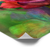 Heilende Rose Poster (Ecke)