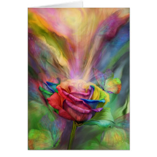 Heilende Rosen-Kunst-Karte