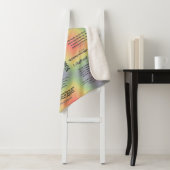 Heilende Schrifts-Decke - mehrfarbig Sherpadecke (Beispiel)