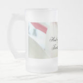 Heilende Touch-Krankenschwester Froste Mattglas Bierglas (Links)