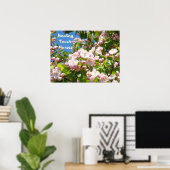 Heilende Touch pflegt Plakate die rosa (Heimbüro)