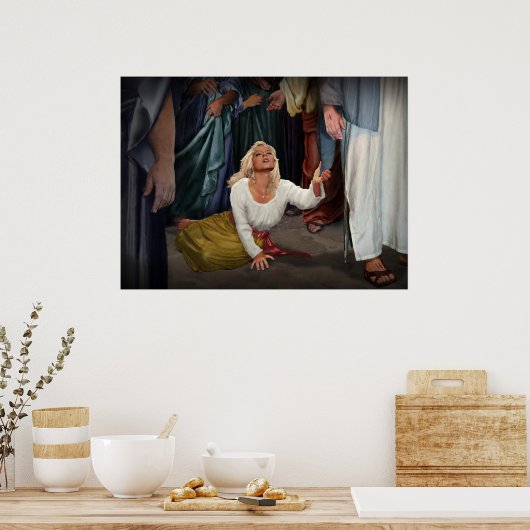 Heilende Touch Poster (Küche)