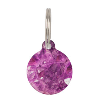 Heilender Amethyst Edelstein Haustiermarke