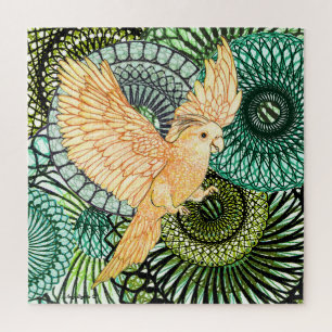 Heilender Sittich Puzzle