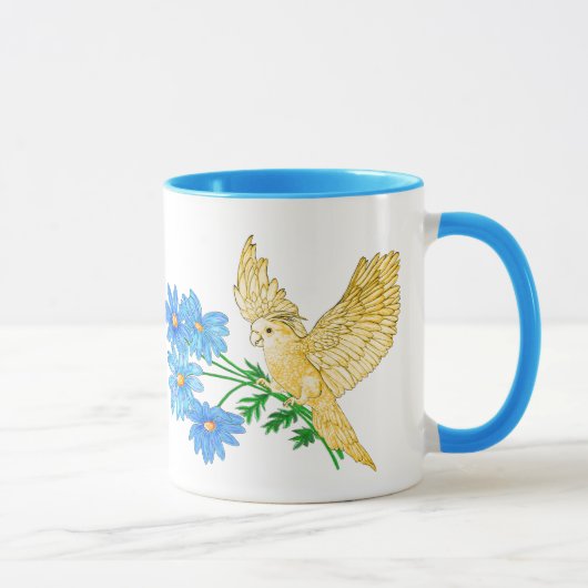 Heilender Sittich Tasse (Rechts)