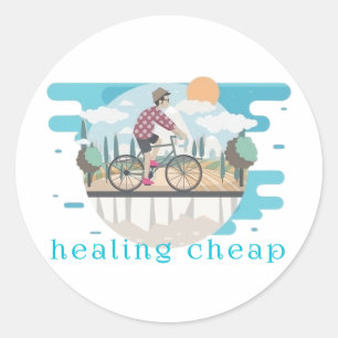 Heilendes günstiges Sticker