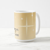 Heilendes Licht Lass Los Lass Gott Kreuz Kaffeetasse (VorderseiteRechts)