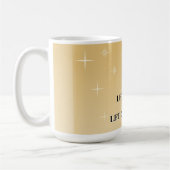 Heilendes Licht Lass Los Lass Gott Kreuz Kaffeetasse (Links)