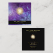 *~* heilendes quadratische visitenkarte (Vorne/Hinten)