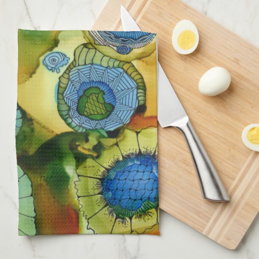 Heilendes Schwester-Geschirrtuch Geschirrtuch (Viertel Falte)