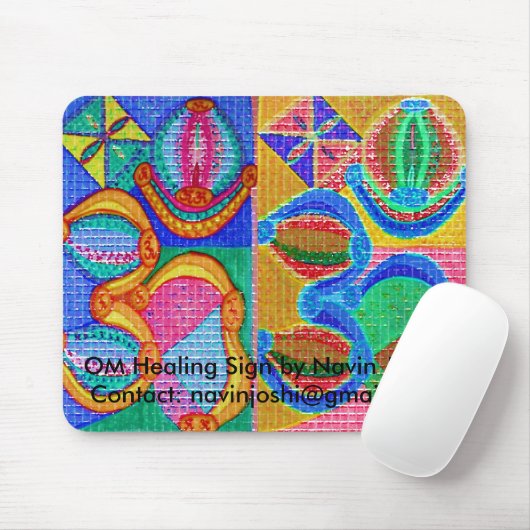 Heilendes Zeichen OMs durch Navin J… Mousepad (Mit Mouse)