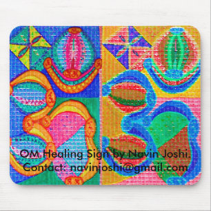 Heilendes Zeichen OMs durch Navin J… Mousepad