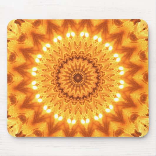 Heilenergie Sunny Mandala Mousepad (Vorne)