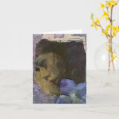 Heilenrisse Notecard Karte (Gelbe Blume)