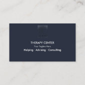 Heiler | Therapeut | Beruflich Consultant Busi Visitenkarte (Rückseite)