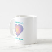 Heiler tun es mit Liebe Kaffeetasse (Vorderseite Links)