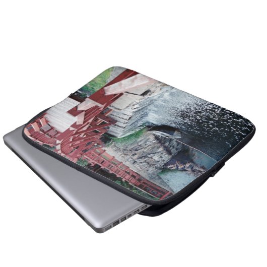 Heilerboot Laptopschutzhülle (Vorne Knopf)