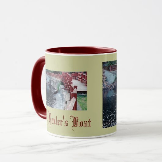 Heilerboot Tasse (Vorderseite Links)