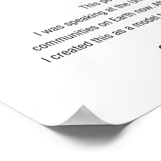 Heilerrad Poster (Ecke)