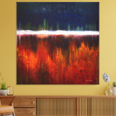 Heilfarben Kunst, Dichtung und Musik Leinwanddruck (Insitu (Wohnzimmer))