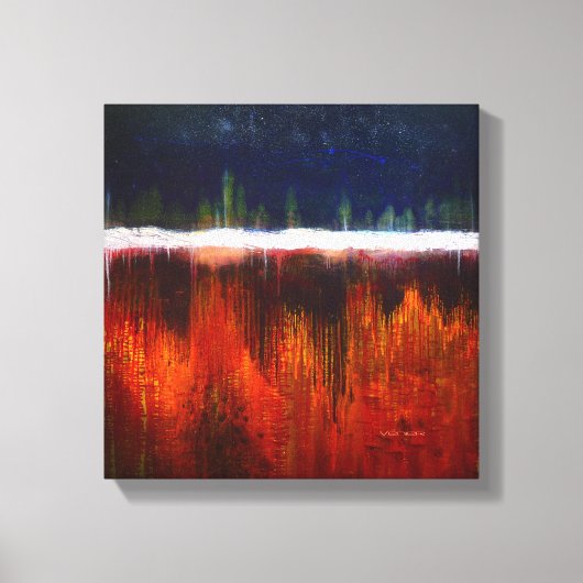 Heilfarben Kunst, Dichtung und Musik Leinwanddruck (Vorderseite)