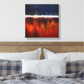 Heilfarben Kunst, Dichtung und Musik Leinwanddruck (Insitu (Schlafzimmer))