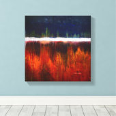 Heilfarben Kunst, Dichtung und Musik Leinwanddruck (Insitu (Holzboden))