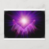 Heilflamme Postkarte (Vorderseite)