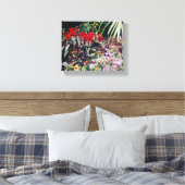 Heilgarten Leinwanddruck (Insitu (Schlafzimmer))