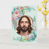 Heilgebet Custom wird bald gut Jesus Blumengebet Karte (Gelbe Blume)