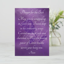 Heilgebet für die Kranken-Brunnen-Karte