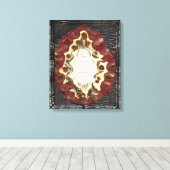 Heilgebet Leinwanddruck (Insitu (Holzboden))