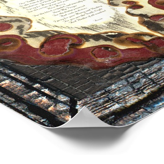 Heilgebet Poster (Ecke)