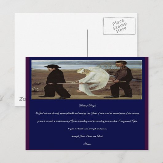 Heilgebet Postkarte (Vorne/Hinten)