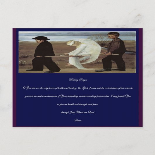 Heilgebet Postkarte (Vorderseite)