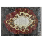 Heilgebet Schneidebrett (Vorderseite)