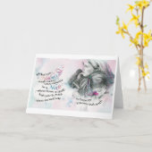 Heilgott/Krankenschwester, geklappte Grußkarte, 5" Karte (Gelbe Blume)