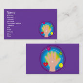 HeilHand Visitenkarte (Vorne/Hinten)